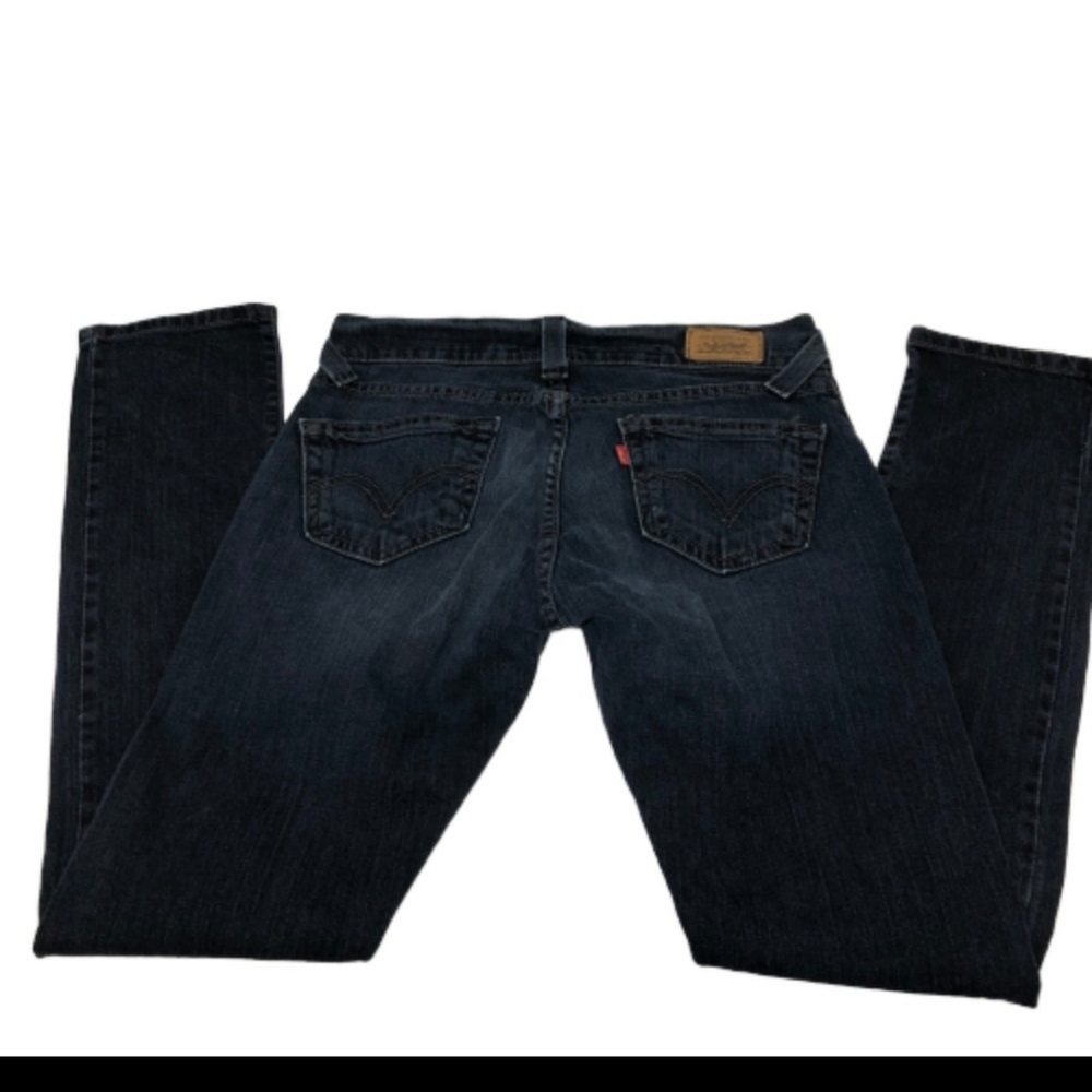 Levi's 504 Slouch Skinny Size 7M Dark Wash Jeans